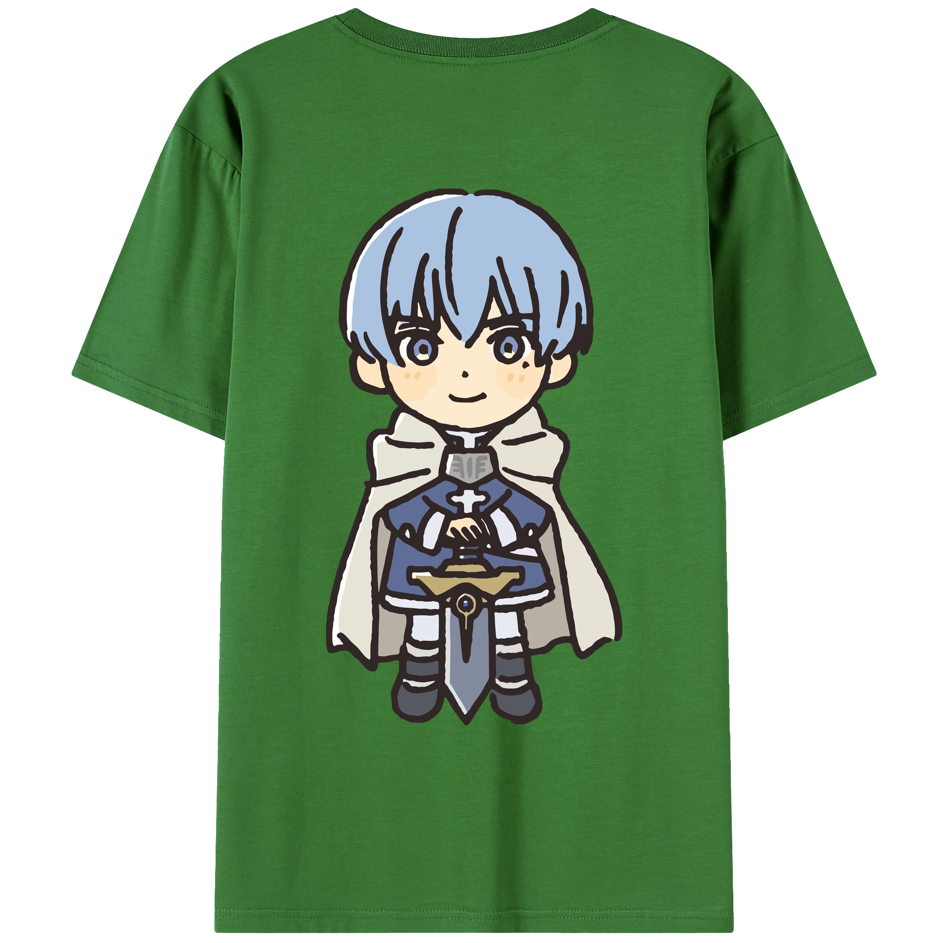 （画像用） 葬送のフリーレン Frieren レディース半袖Tシャツ(バックプリント)
